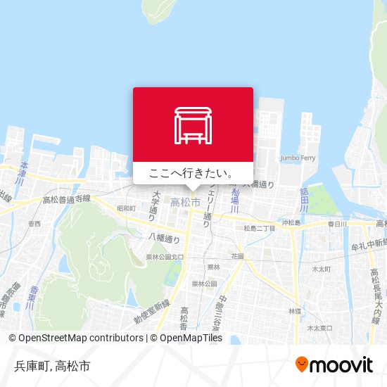 兵庫町地図