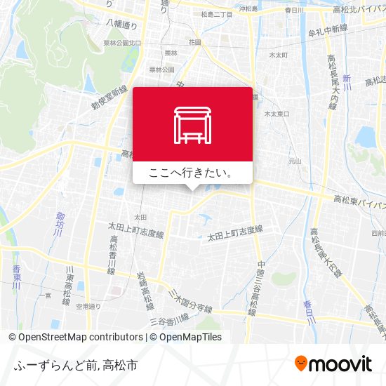 ふーずらんど前地図