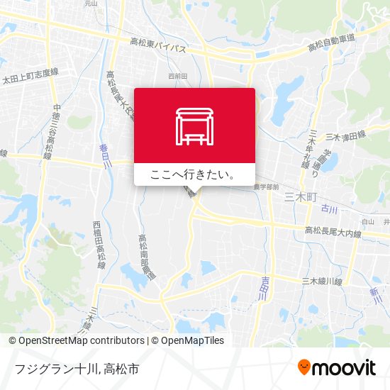 フジグラン十川地図