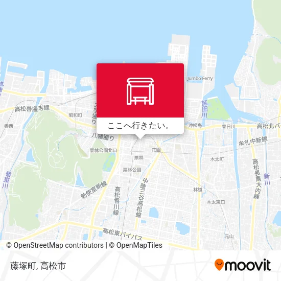 藤塚町地図