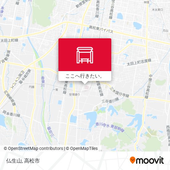 仏生山地図