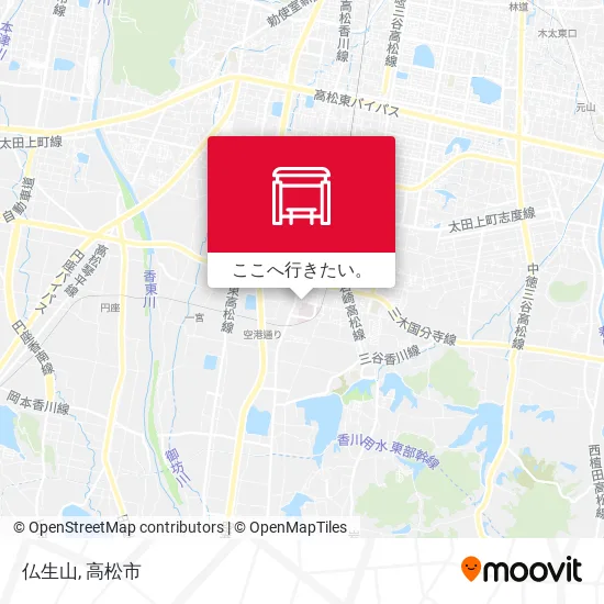 仏生山地図
