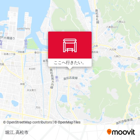 堀江地図