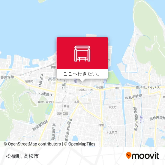 松福町地図
