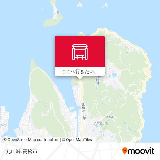 丸山峠地図