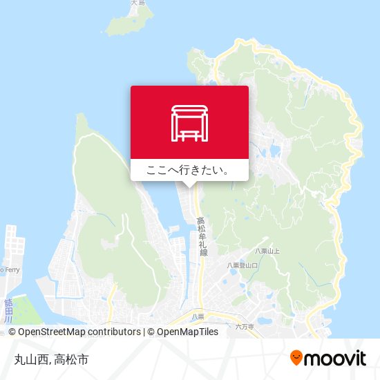 丸山西地図