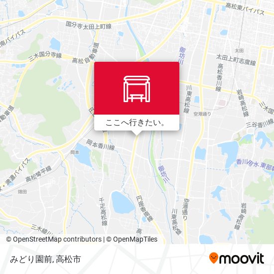 みどり園前地図
