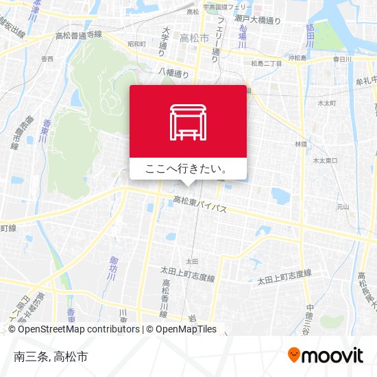 南三条地図