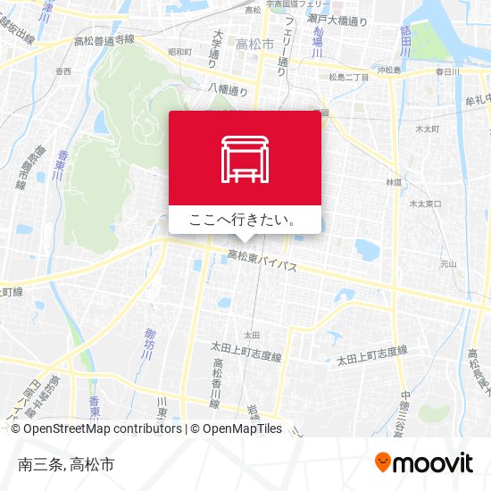 南三条地図