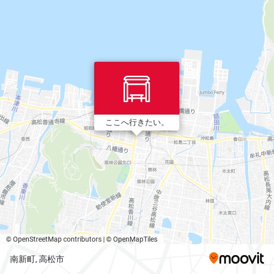 南新町地図