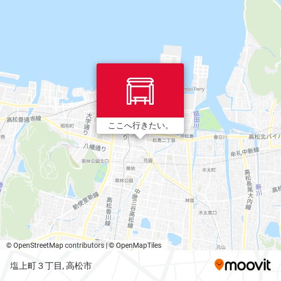 塩上町３丁目地図