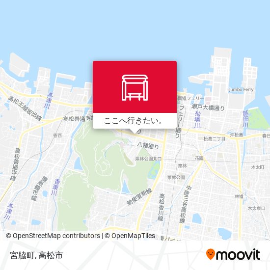 宮脇町地図