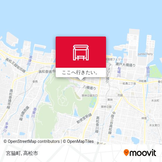 宮脇町地図