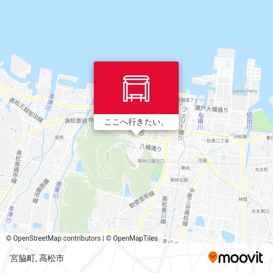 宮脇町地図