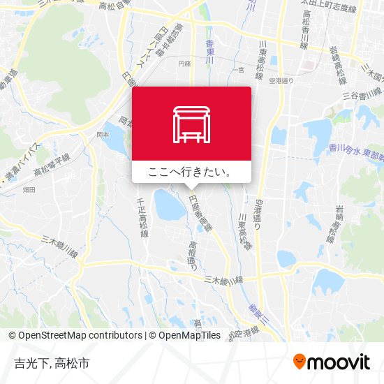 吉光下地図