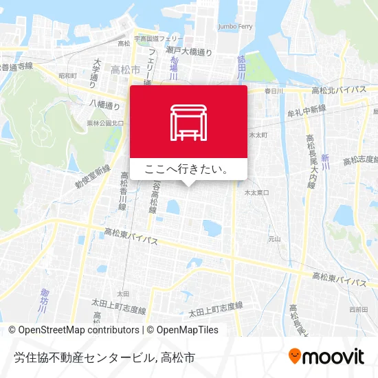 労住協不動産センタービル地図