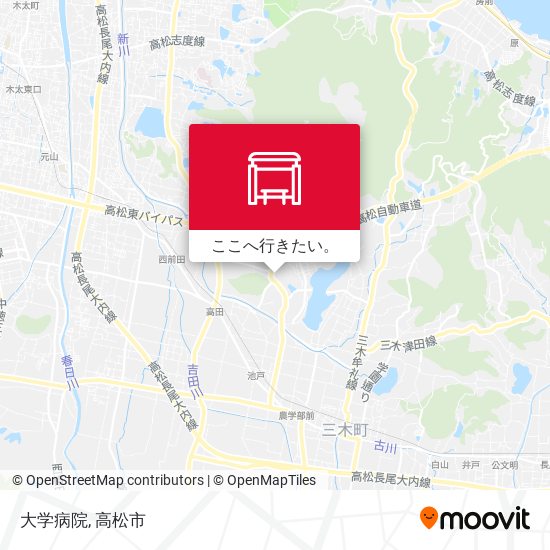 大学病院地図
