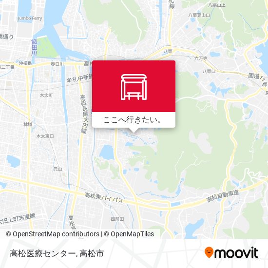 高松医療センター地図