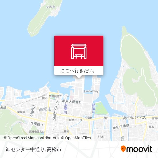 卸センター中通り地図