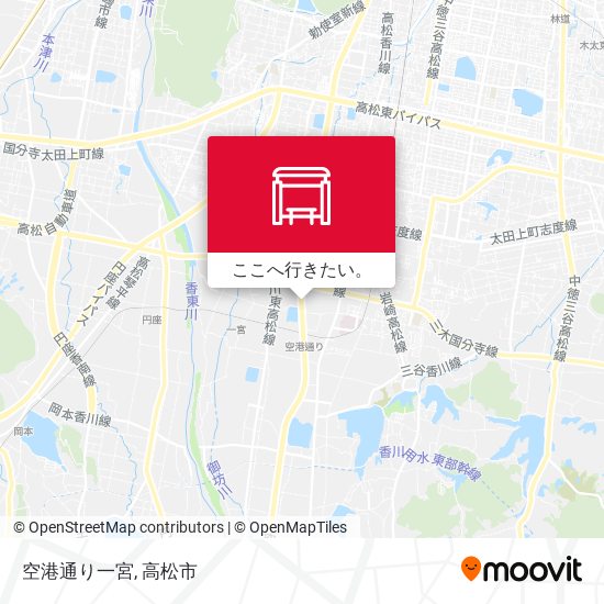 空港通り一宮地図
