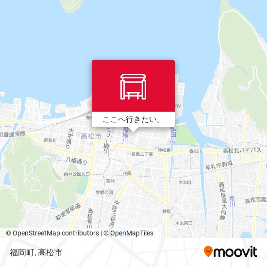 福岡町地図
