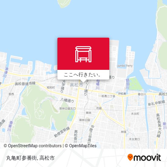 丸亀町参番街地図