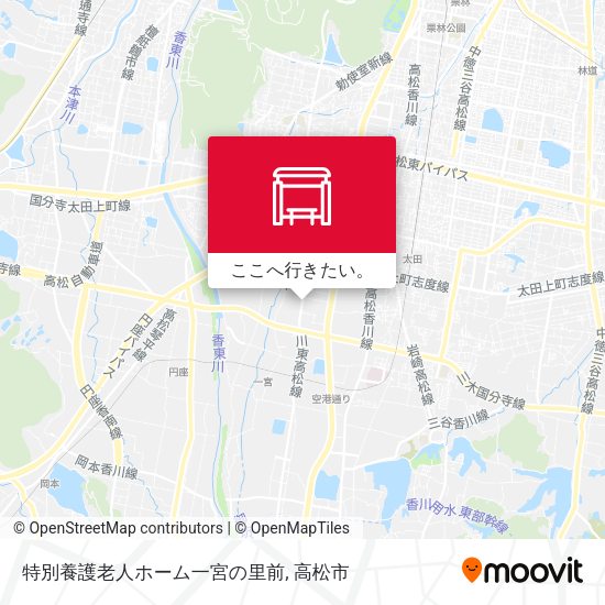 特別養護老人ホーム一宮の里前地図