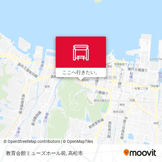 教育会館ミューズホール前地図