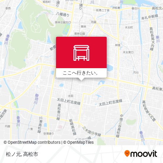 松ノ元地図