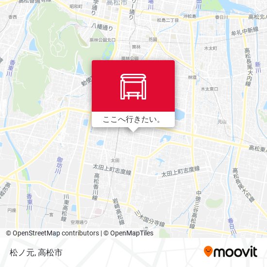 松ノ元地図