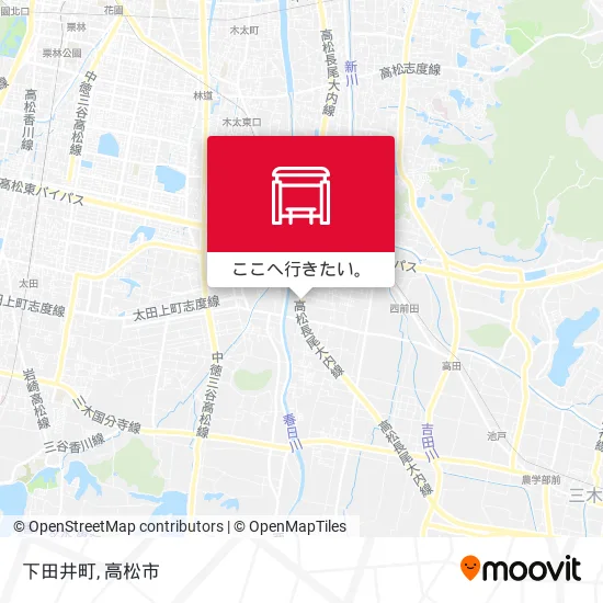 下田井町地図