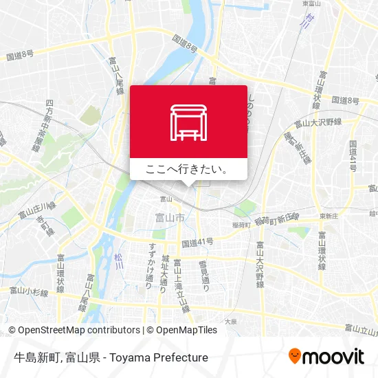 牛島新町地図