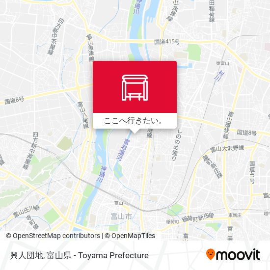 興人団地地図