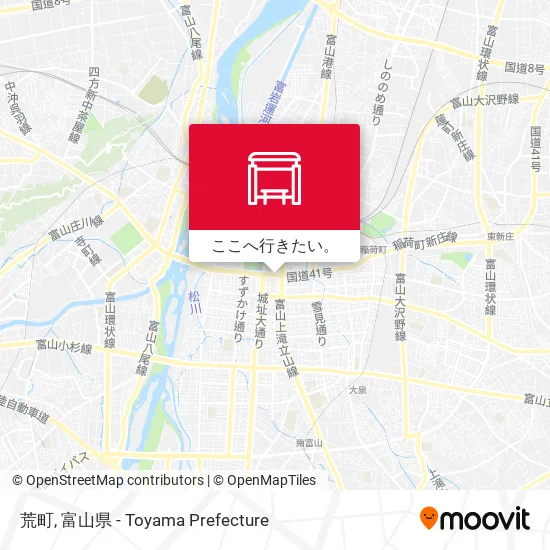 荒町地図