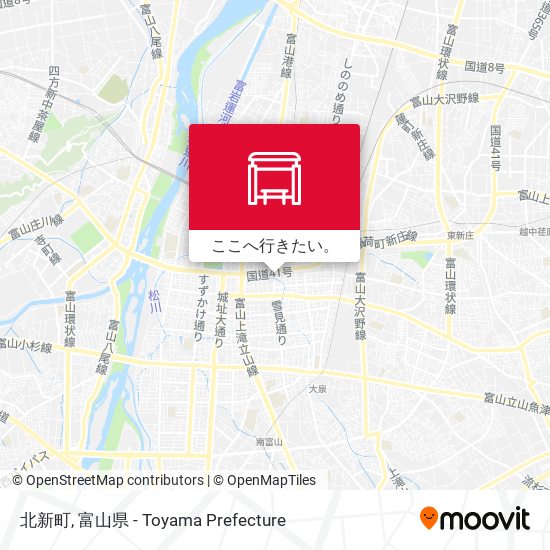 北新町地図