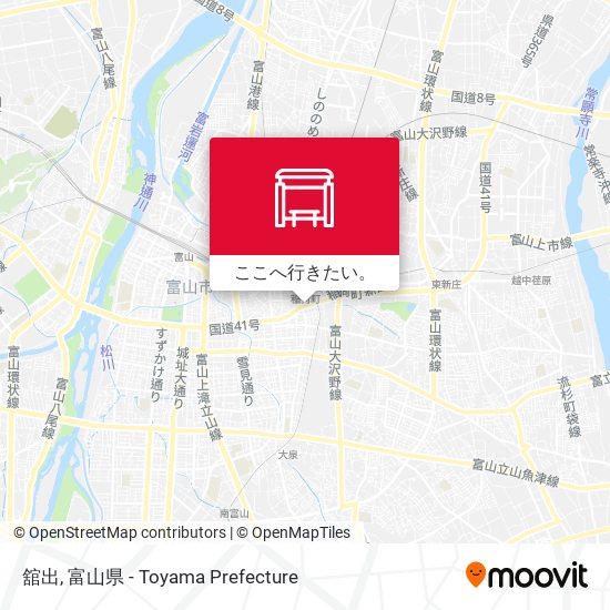 舘出地図