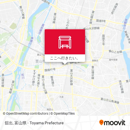 舘出地図