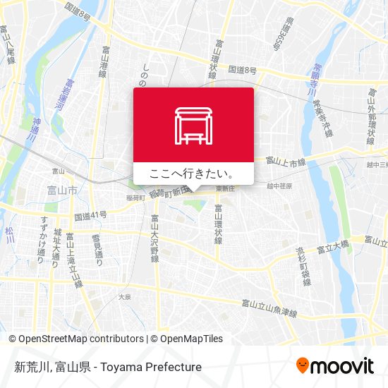 新荒川地図