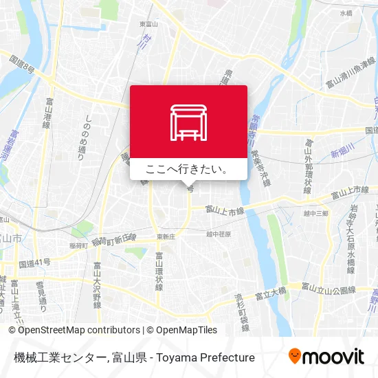 機械工業センター地図