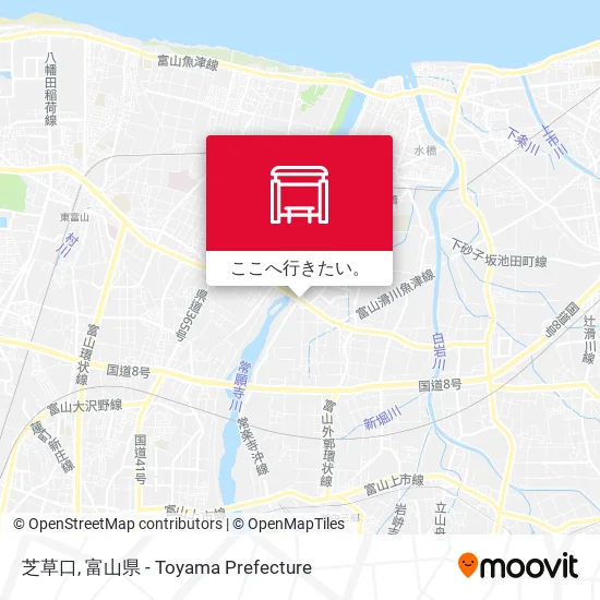 芝草口地図