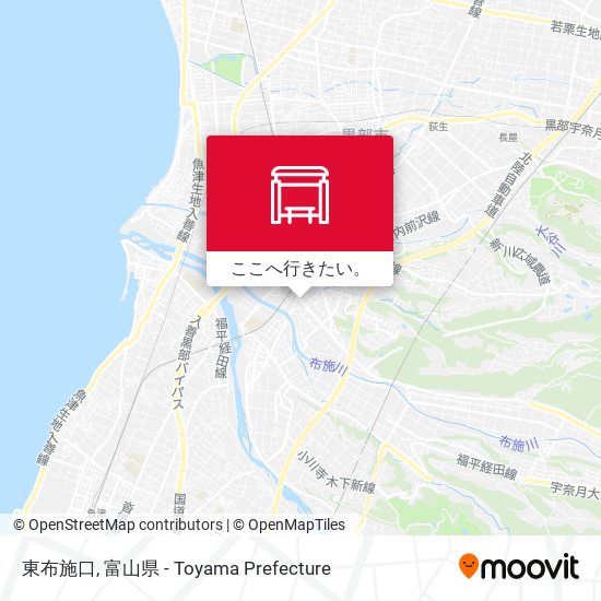 東布施口地図