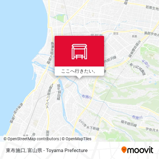 東布施口地図