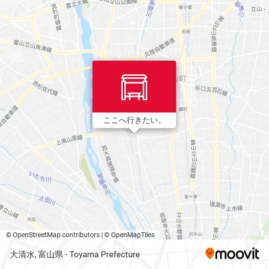大清水地図