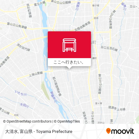 大清水地図