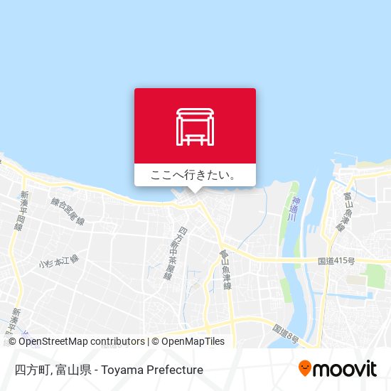 四方町地図