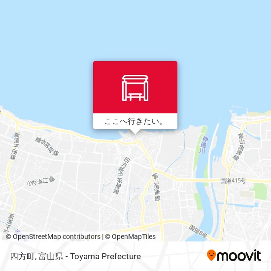 四方町地図