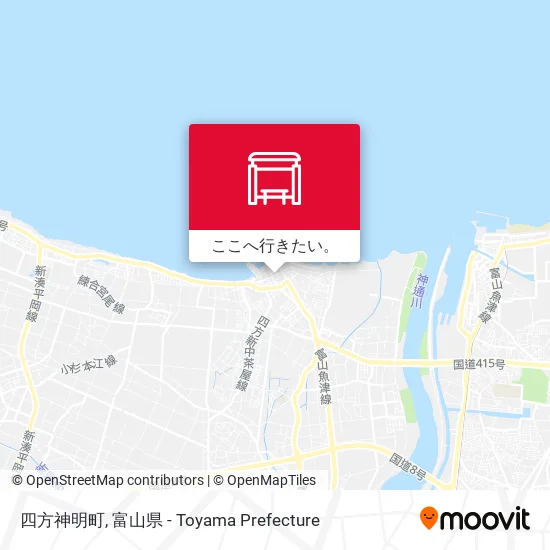 四方神明町地図
