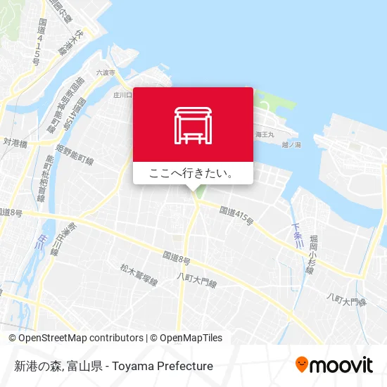 新港の森地図