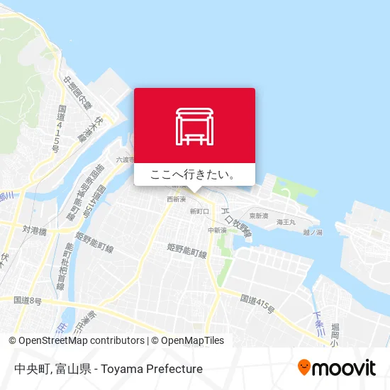 中央町地図