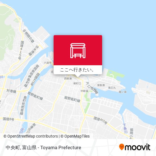 中央町地図